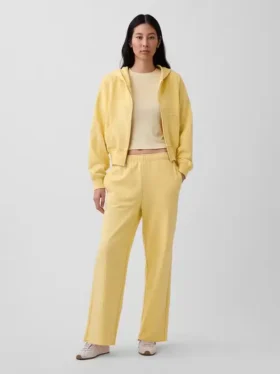 Pantalon de survêtement à jambes larges en molleton Vintagesoft