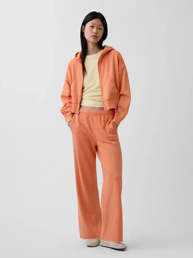 Pantalon de survêtement à jambes larges en molleton Vintagesoft