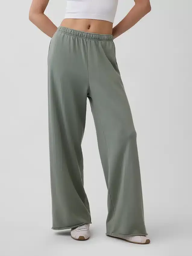 Pantalon de survêtement à jambes larges en molleton Vintagesoft