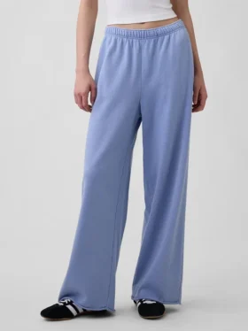 Pantalon de survêtement à jambes larges en molleton Vintagesoft