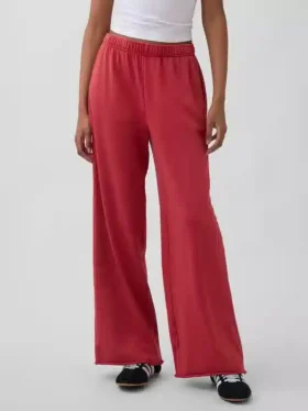 Pantalon de survêtement à jambes larges en molleton Vintagesoft