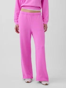 Pantalon de survêtement à jambes larges en molleton Vintagesoft