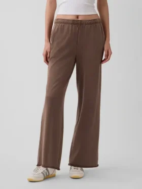 Pantalon de survêtement à jambes larges en molleton Vintagesoft