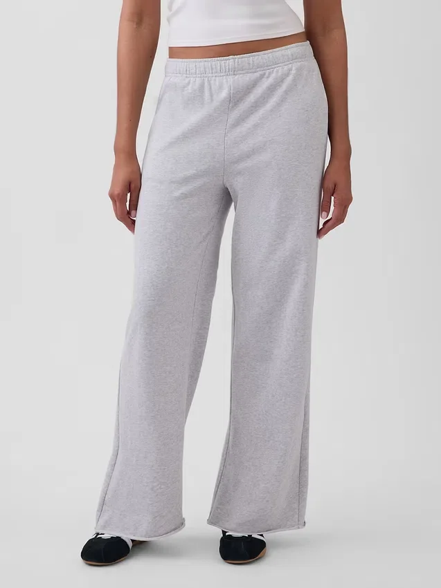 Pantalon de survêtement à jambes larges en molleton Vintagesoft