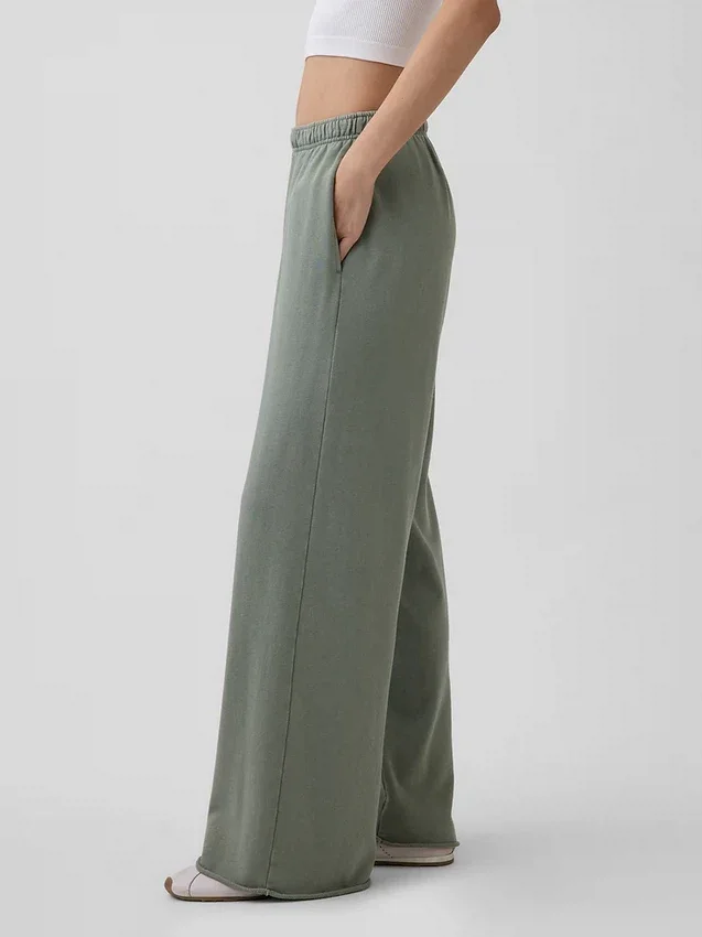 Pantalon de survêtement à jambes larges en molleton Vintagesoft