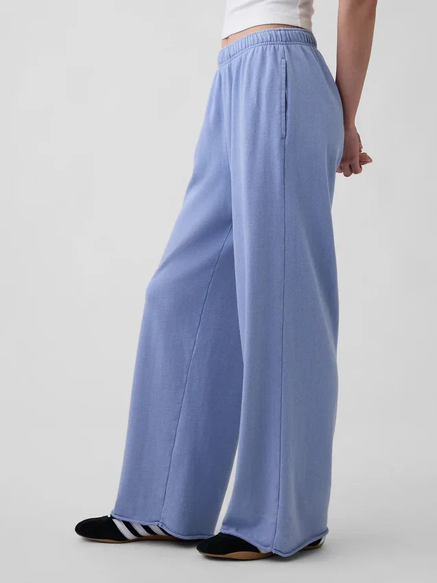 Pantalon de survêtement à jambes larges en molleton Vintagesoft