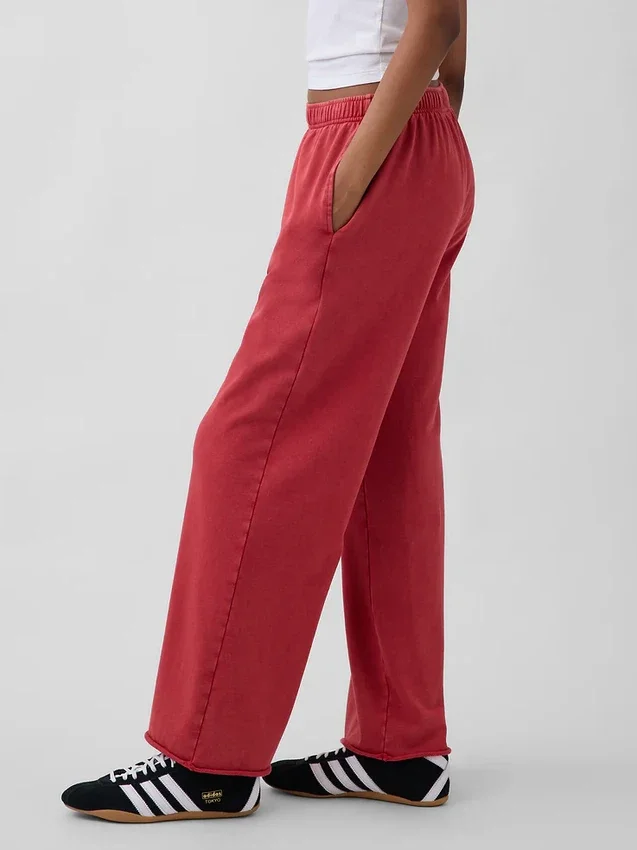 Pantalon de survêtement à jambes larges en molleton Vintagesoft