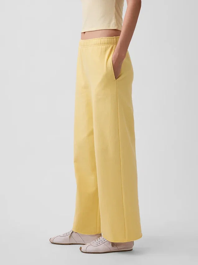 Pantalon de survêtement à jambes larges en molleton Vintagesoft