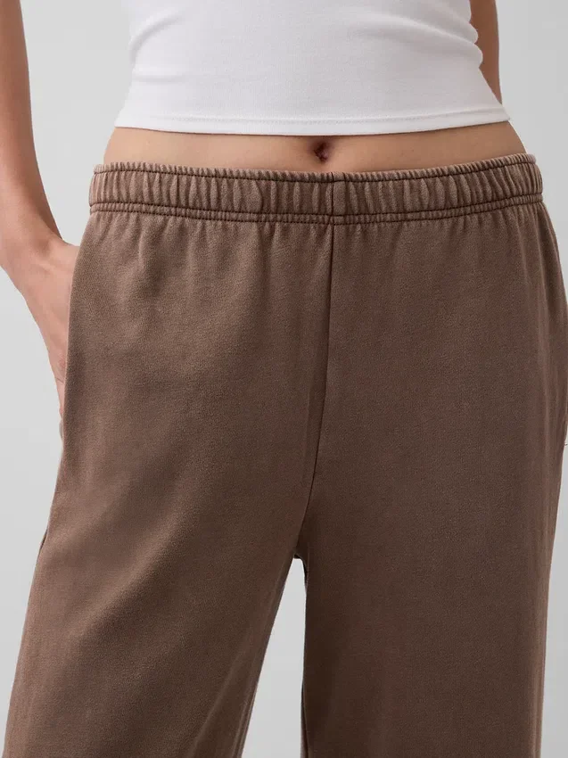 Pantalon de survêtement à jambes larges en molleton Vintagesoft