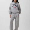 Pantalon de survêtement épais Team USA pour adulte