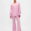 Pantalon de type « bootcut » en maille CashSoft