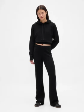 Pantalon de type « bootcut » en maille CashSoft