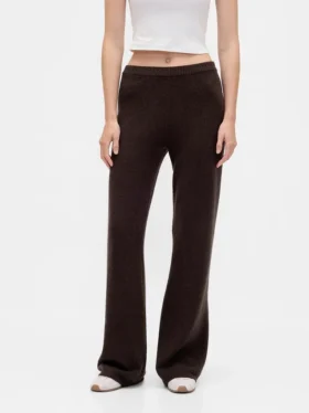 Pantalon de type « bootcut » en maille CashSoft