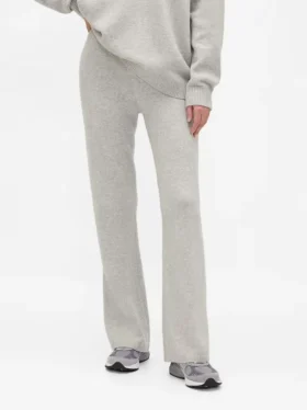 Pantalon de type « bootcut » en maille CashSoft