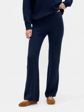 Pantalon de type « bootcut » en maille CashSoft