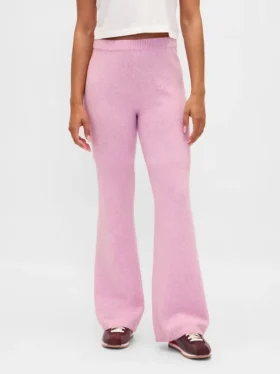 Pantalon de type « bootcut » en maille CashSoft