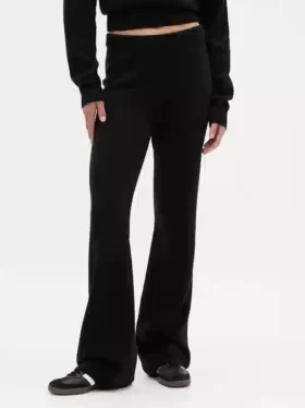 Pantalon de type « bootcut » en maille CashSoft