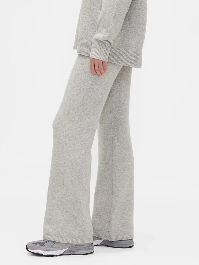 Pantalon de type « bootcut » en maille CashSoft