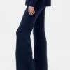 Pantalon de type « bootcut » en maille CashSoft