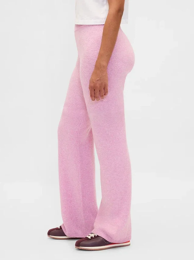 Pantalon de type « bootcut » en maille CashSoft