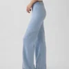 Pantalon de type « bootcut » en maille CashSoft