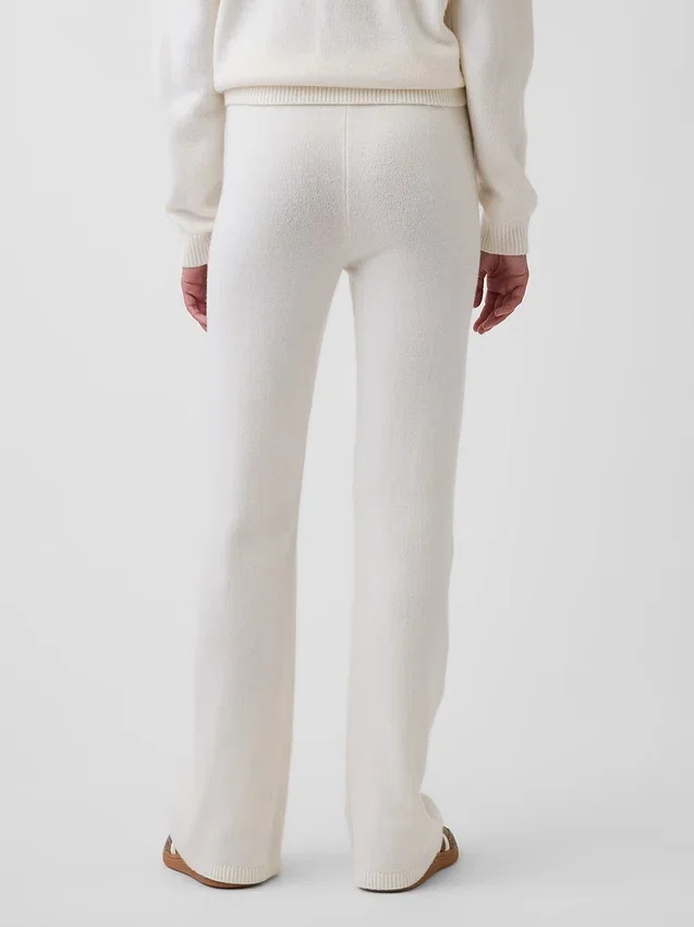 Pantalon de type « bootcut » en maille CashSoft