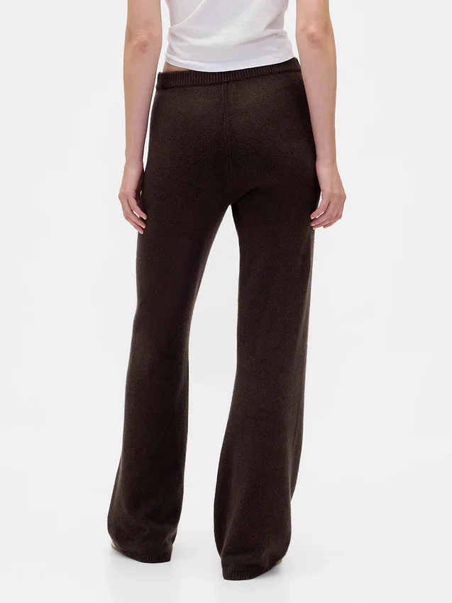 Pantalon de type « bootcut » en maille CashSoft