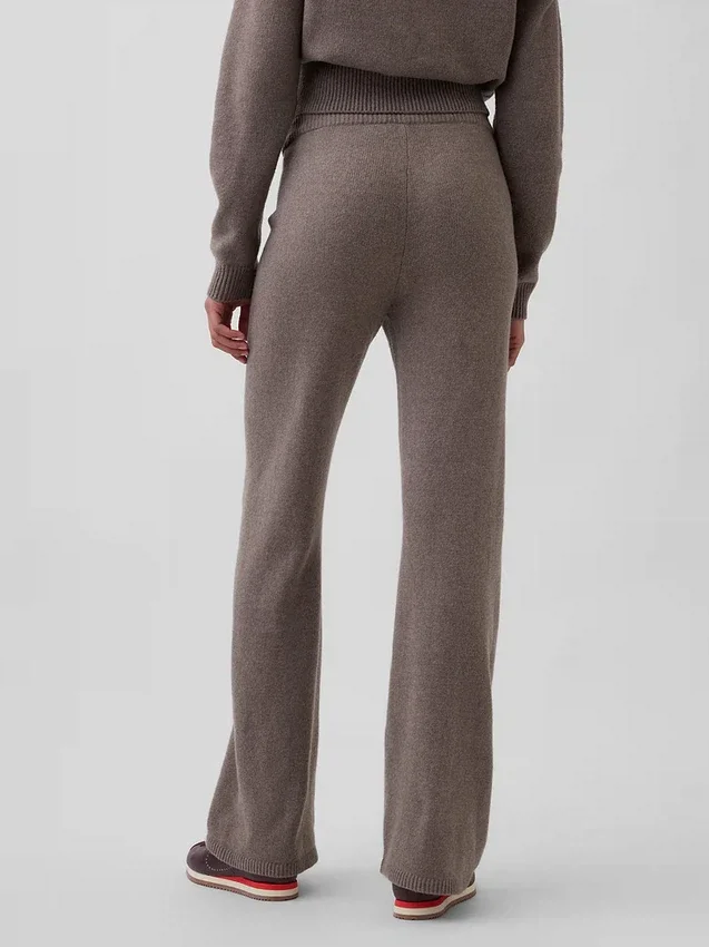 Pantalon de type « bootcut » en maille CashSoft