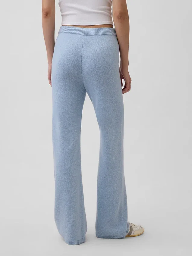 Pantalon de type « bootcut » en maille CashSoft