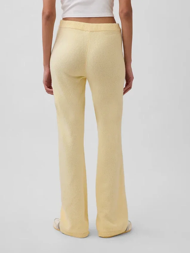 Pantalon de type « bootcut » en maille CashSoft