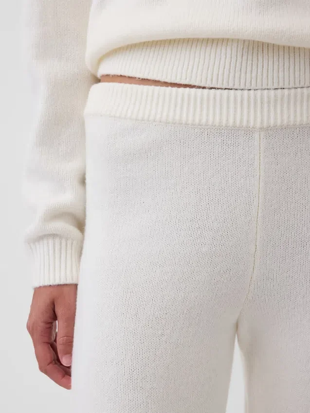 Pantalon de type « bootcut » en maille CashSoft
