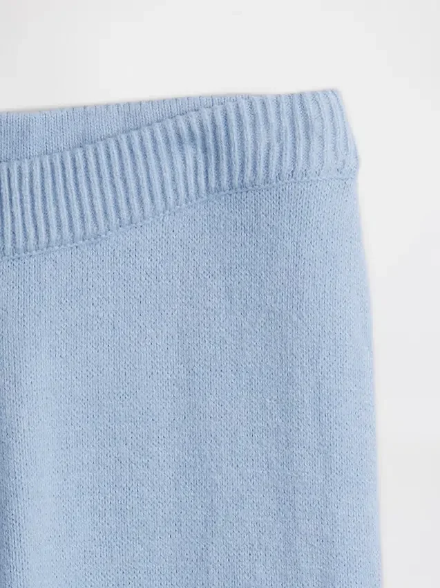 Pantalon de type « bootcut » en maille CashSoft
