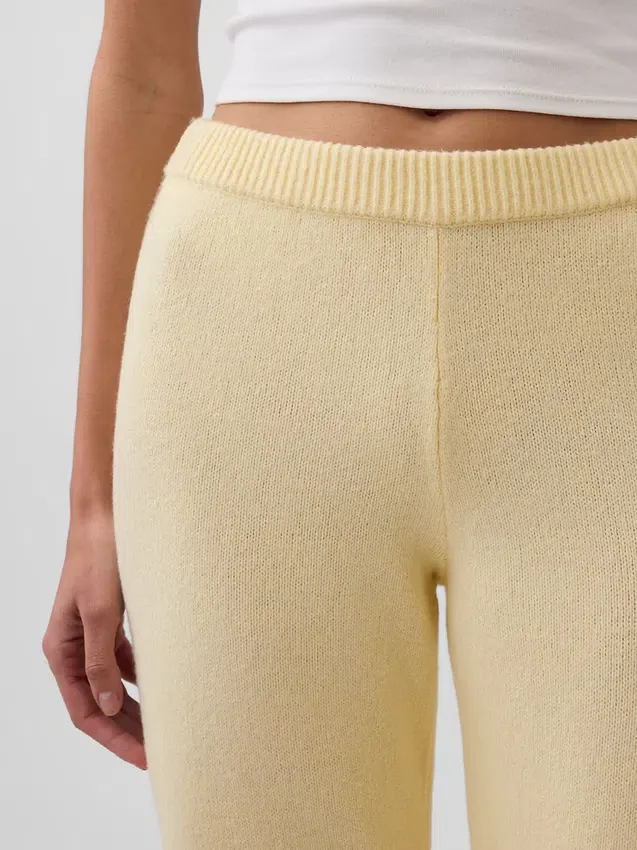 Pantalon de type « bootcut » en maille CashSoft