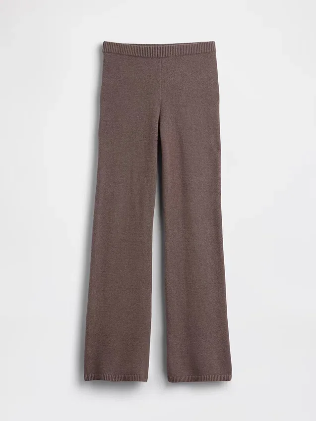 Pantalon de type « bootcut » en maille CashSoft