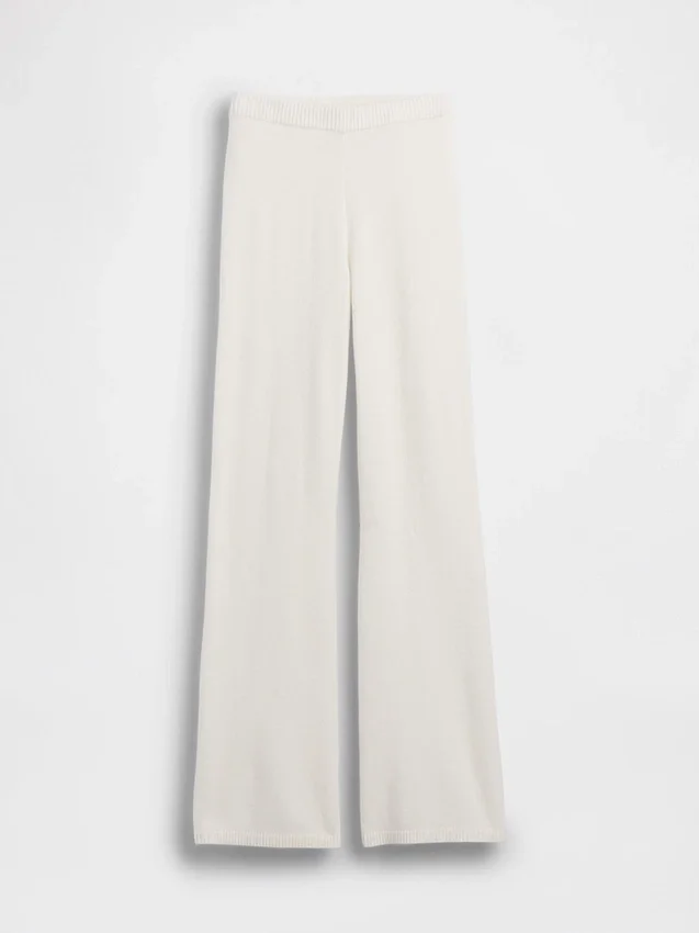 Pantalon de type « bootcut » en maille CashSoft