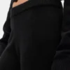 Pantalon de type « bootcut » en maille CashSoft