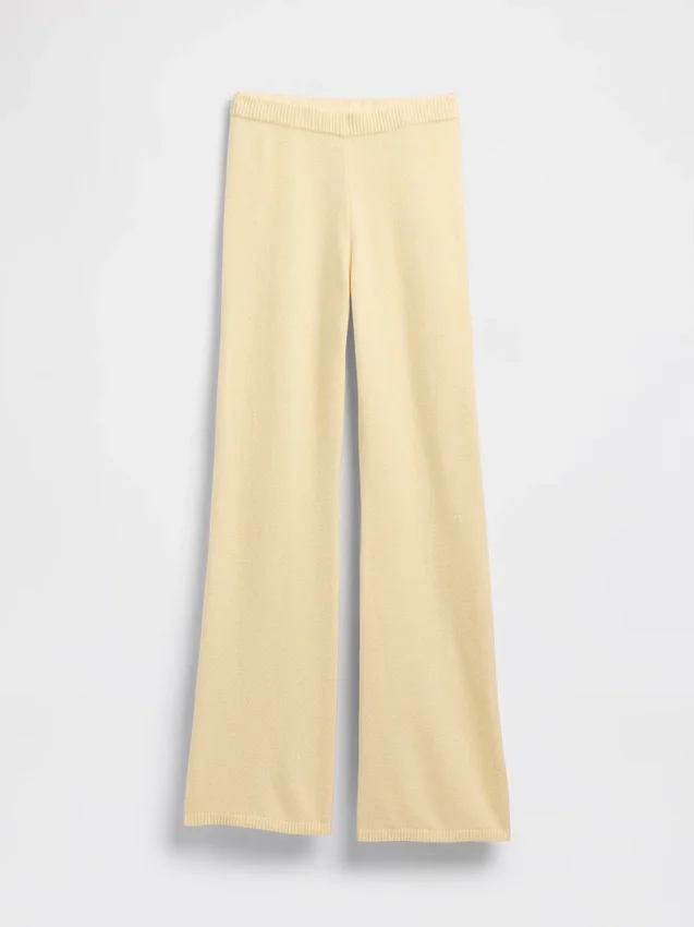 Pantalon de type « bootcut » en maille CashSoft
