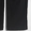 Pantalon droit décontracté en mélange de lin, longueur cheville