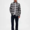Pantalon droit décontracté en velours côtelé