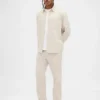 Pantalon droit décontracté en velours côtelé