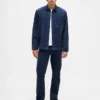 Pantalon droit décontracté en velours côtelé