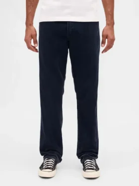 Pantalon droit décontracté en velours côtelé