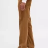 Pantalon droit décontracté en velours côtelé