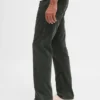 Pantalon droit décontracté en velours côtelé