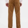 Pantalon droit décontracté en velours côtelé