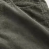 Pantalon droit décontracté en velours côtelé