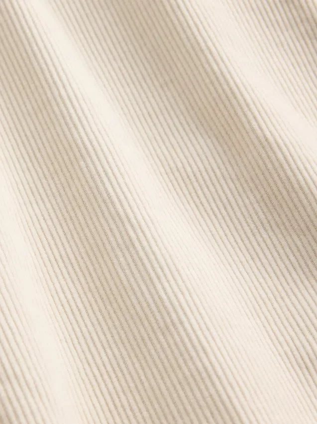 Pantalon droit décontracté en velours côtelé