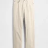 Pantalon droit décontracté en velours côtelé