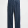 Pantalon droit décontracté en velours côtelé