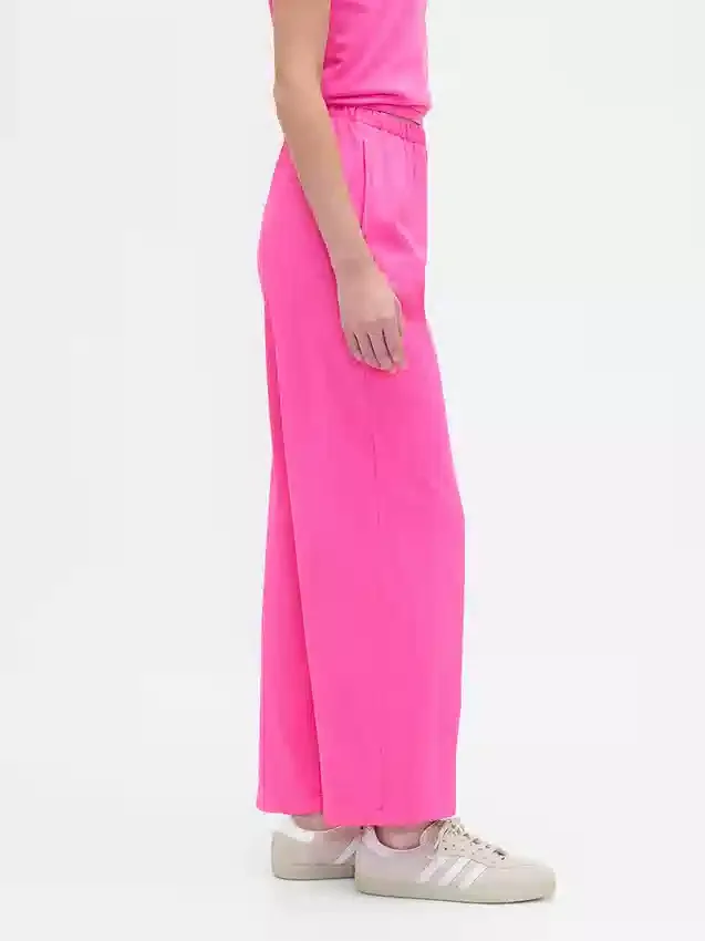 Pantalon droit en coton épais